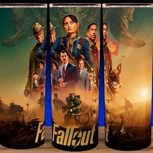 Fallout TV Show - Lucy - Ghoul - Dogmeat New Vegas Cup Mug Tumbler 20oz